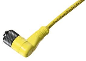 120006-0022 - MOLEX - 120006-0022 - Sensor Cable, BRAD Micro Change, 90° Micro-Change Receptacle, Free End, 4 Positions, 5 m, 16.4 ft
