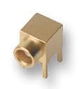 85"MCX-75-0-1/111"NE - HUBER+SUHNER - 85"MCX-75-0-1/111"NE - RF / Coaxial Connector, MCX Coaxial, Right Angle Jack, Through Hole Right Angle, 75 ohm