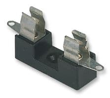 FX0360 - BULGIN / PARTNER STOCK - FX0360 - Cartridge Fuse Holder, 1Fuse, Solder Lug, 6.3A, 250VAC, 250VDC, 5mm x 20mm