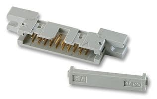 4620-6000 - 3M - 4620-6000 - IDC Connector, Lugged, IDC Plug, Male, 2.54 mm, 2 Row, 20 Contacts, Cable Mount