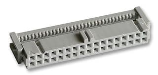 89134-0101HA - 3M - 89134-0101HA - IDC Connector, Bump & Clip, IDC Receptacle, Female, 2.54 mm, 2 Row, 34 Contacts, Cable Mount