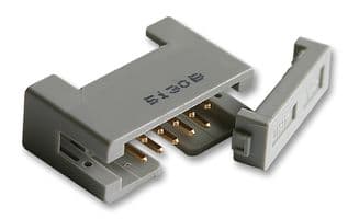 4610-6051. - 3M - 4610-6051. - IDC Connector, IDC Plug, Male, 2.54 mm, 2 Row, 10 Contacts, Cable Mount