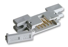 4610-6050 - 3M - 4610-6050 - IDC Connector, Lugged, IDC Plug, Male, 2.54 mm, 2 Row, 10 Contacts, Cable Mount