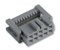 89110-0101HA - 3M - 89110-0101HA - IDC Connector, IDC Receptacle, Female, 2.54 mm, 2 Row, 10 Contacts, Cable Mount