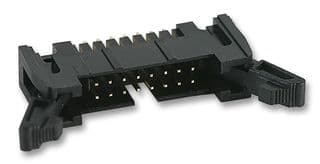 N3764-6302RB - 3M - N3764-6302RB - Pin Header, Long Latch, Wire-to-Board, 2.54 mm, 2 Rows, 64 Contacts, Through Hole Straight, 3000