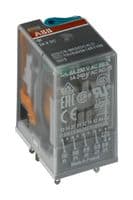 1SVR405612R8000 - ABB - 1SVR405612R8000 - Power Relay, IP40, 3PDT, 110 VDC, 10 A, CR-M Series, Socket, DC