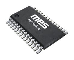 MP6604BGF-P - MONOLITHIC POWER SYSTEMS (MPS) - MP6604BGF-P - Motor Driver, PHASE/EN, Stepper and DC Brush, H-Bridge, 2 Outputs, 2.5 A, 45 V, TSSOP-EP-28, 125 °C