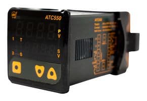 ATC550S00000 - ATC - ATC550S00000 - Controller, Temperature, 1/16 DIN, Type J/K/N/R/S/T/Pt100, 0 to 50 °C, 550 Series