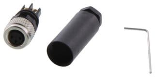 RKMCK 3 - LUMBERG AUTOMATION - RKMCK 3 - Sensor Connector, M8, Female, 3 Positions, Screw Socket, Straight Cable Mount