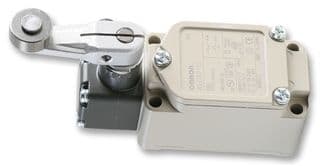WLCA2G - OMRON INDUSTRIAL AUTOMATION - WLCA2G - Limit Switch, Roller Lever, 1NO, 10 A, 500 V, 13.34 N, WL Series