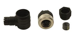 RKCW 4/7 - LUMBERG AUTOMATION - RKCW 4/7 - Sensor Connector, RKCW Series, M12, Female, 4 Positions, Screw Socket, Straight Cable Mount
