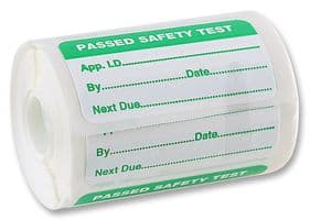 FLUKE PASS500 - FLUKE - FLUKE PASS500 - Label, Write-On, Passed Safety Test