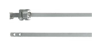 111-94080 MLT8SS5-SS316L-ML - HELLERMANNTYTON - 111-94080 MLT8SS5-SS316L-ML - Cable Tie, Stainless Steel, Natural, 230 mm, 5 mm, 60 mm, 420 N