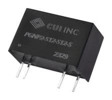 PGNP2-S12-D12-S - CUI - PGNP2-S12-D12-S - Isolated Through Hole DC/DC Converter, ITE & Medical, SIP, 1:1, 2 W, 2 Output, 12 VDC
