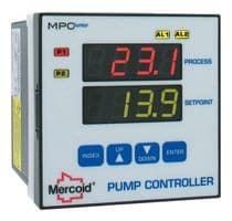 MPCJR - DWYER - MPCJR - Pump Controller, Built-In Alternation, 1/4DIN, 7.5 VA, 240 V, 55 °C