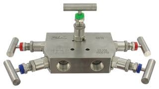 BBV-21 - DWYER - BBV-21 - 5-VALVE MANIFOLD WITH SIDE MOUNTED VENT