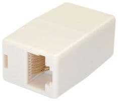 RJ45COUPLER - STARTECH - RJ45COUPLER - In-Line Adapter, Cat5e, Beige, Adaptor, In-Line, RJ45, RJ45