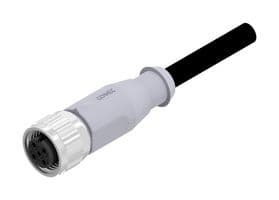 43-10351 - AMPHENOL CONEC - 43-10351 - Sensor Cable, A Coded, M12 Receptacle, Free End, 5 Positions, 10 m, 32.8 ft