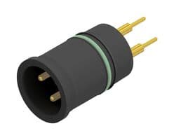 43-01699 - AMPHENOL CONEC - 43-01699 - Sensor Connector, M12, Male, 4 Positions, PCB Pin, Straight Panel Mount