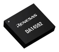 DA14592-01000O92 - RENESAS - DA14592-01000O92 - Multi Core Wireless MCU, Embedded Flash, ARM Cortex-M33F, 64MHZ, -40 °C to 85 °C, WLCSP-39