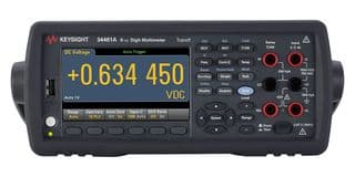 34461A PROMO - KEYSIGHT TECHNOLOGIES - 34461A PROMO - Bench Digital Multimeter, 6.5, LAN / LXI, USB, 10 A, 750 V, 100 Mohm, Truevolt Series