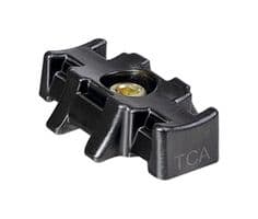 151-01040 S3CBM8-PA6GF30-BK - HELLERMANNTYTON - 151-01040 S3CBM8-PA6GF30-BK - Cable Tie Mount, Screw, 8 mm, Black, Nylon 6 (Polyamide 6), Glass Fibre Reinforced, 70 mm, 46 mm