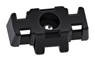 151-02092 S3SBM8-PA66HIRHS-BK - HELLERMANNTYTON - 151-02092 S3SBM8-PA66HIRHS-BK - Cable Tie Mount, Screw, 8 mm, Black
