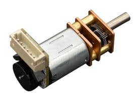 FIT0482 - DFROBOT - FIT0482 - Geared DC Motor, 6 V, 15000 rpm, 0.034 N-m, 50