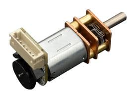 FIT0487 - DFROBOT - FIT0487 - Geared DC Motor, 6 V, 15000 rpm, 0.245 N-m, 380