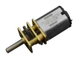 FIT0579 - DFROBOT - FIT0579 - Geared DC Motor, 6 V, 50 rpm, 0.215 N-m, 298
