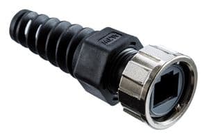 RCM-00AMMA-TLM7001 - AMPHENOL LTW - RCM-00AMMA-TLM7001 - Modular Connector, RJ45 Plug, 1 x 1 (Port), 8P8C, IP67, Cable Mount