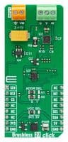 MIKROE-5910 - MIKROELEKTRONIKA - MIKROE-5910 - Add-On Board, Brushless 27 Click, TMC6300, 3-Phase BLDC/PMSM Motor Driver, I2C, 3.3V/5V in