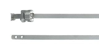111-94120 MLT12SS5-SS316L-ML - HELLERMANNTYTON - 111-94120 MLT12SS5-SS316L-ML - Cable Tie, 316 Stainless Steel, Silver, 330 mm, 5 mm, 90 mm, 420 N