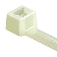 111-01723 T18R-PP-NA - HELLERMANNTYTON - 111-01723 T18R-PP-NA - Cable Tie, PP (Polypropylene), Natural, 100 mm, 2.5 mm, 22 mm, 65 N