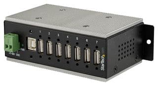 HB20A7AME - STARTECH - HB20A7AME - Hub, 7 Port Industrial USB Hub, USB 2.0, 15kV ESD Protection, Multi Port USB Hub