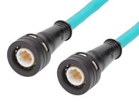 120406-1021 - MOLEX - 120406-1021 - Sensor Cable, M12, Ultra-Lock 2.0 Plug, Ultra-Lock 2.0 Plug, 4 Positions, 1 m, 3.28 ft