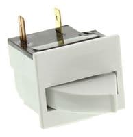E3101AAAAB - BULGIN / PARTNER STOCK - E3101AAAAB - Rocker Switch, (On)-Off, SPST, Non Illuminated, Panel Mount, White, 3100 Series