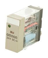 G2R-1-SND DC24(S) - OMRON INDUSTRIAL AUTOMATION - G2R-1-SND DC24(S) - Power Relay, SPDT, 24 VDC, 10 A, G2R Series, Socket, Non Latching