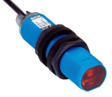 GRL18-N1137 - SICK - GRL18-N1137 - Photo Sensor, 7.2 m, NPN, Retroreflective, 10 to 30 VDC, Cable, GR18 Series