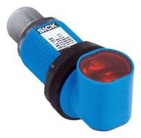 GRL18S-F2338 - SICK - GRL18S-F2338 - Photo Sensor, 7.2 m, PNP, Retroreflective, 10 to 30 VDC, 3 Pin M12 Connector, Radial, GR18 Series