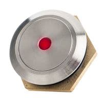 76-5910R - ITW SWITCHES - 76-5910R - Vandal Resistant Switch, 76-59 Series, 19.3 mm, SPST-NO-DB, Momentary, Round, Natural