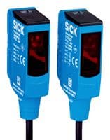 WSE9-3P1130 - SICK - WSE9-3P1130 - Photo Sensor, 10 m, PNP, Through Beam, 10 to 30 VDC, Cable, W9 Series