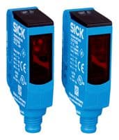 WSE9M4-3P2230 - SICK - WSE9M4-3P2230 - Photo Sensor, 10 m, PNP, Through Beam, 10 to 30 VDC, 4 Pin M8 Connector, W9 Series