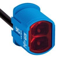ZLD18-9AB1G2 - SICK - ZLD18-9AB1G2 - Photo Sensor, 7.8m, Push Pull, NPN/PNP, Retroreflective, 10 to 30VDC, Cable, Z18 Simple Sense Series