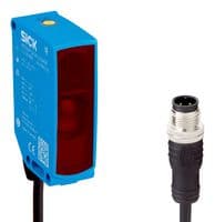 WTB26I-34161120A00 - SICK - WTB26I-34161120A00 - Photoelectric Sensor, 2m, NPN/PNP/Push Pull, Proximity, 4 Pin M12 Connector Cable, W26 Series