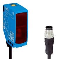 WLG16P-34162120A00 - SICK - WLG16P-34162120A00 - Photoelectric Sensor, 5m, NPN/PNP/Push Pull, Retroreflective, 4Pin M12 Connector Cable, W16 Series