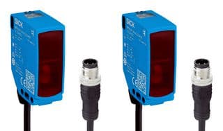 WSE16P-34161100A00 - SICK - WSE16P-34161100A00 - Photoelectric Sensor, 45m, NPN/PNP/Push Pull, Through Beam, 4 Pin M12 Connector Cable, W16 Series