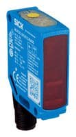 WLA12L-24162130A00 - SICK - WLA12L-24162130A00 - Small Photoelectric Sensor, 100mA, Push Pull, NPN / PNP, 20m, 10 to 30 VDC, W12 Series