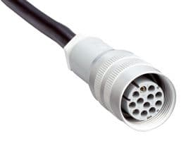 DOL-0610G05M075KM1 - SICK - DOL-0610G05M075KM1 - Sensor Cable, M26 Receptacle, Free End, 12 Positions, 5 m, 16.4 ft