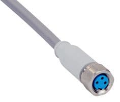 DOL-0803-G02MNI - SICK - DOL-0803-G02MNI - Sensor Cable, Grey, M8 Receptacle, Free End, 3 Positions, 2 m, 6.6 ft
